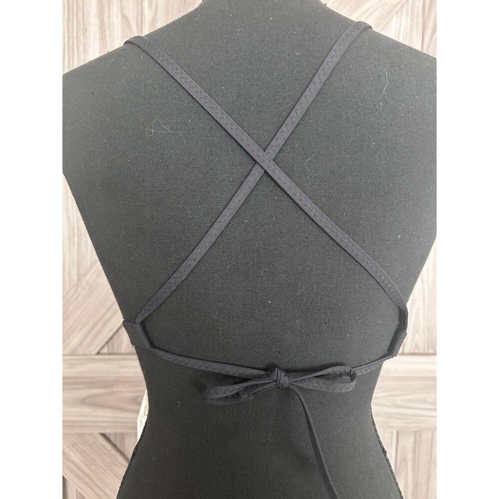 NWT Becca Luna Bralette bikini top black small - Picture 7 of 8